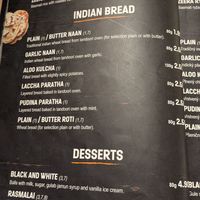 Breads / rice at Masala Darbar in Bratislava