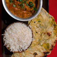 Chana masala at Masala Darbar in Bratislava