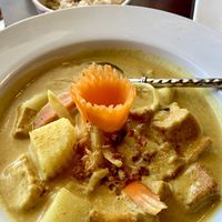 Yellow Curry at Sa Wad Dee in Meridian