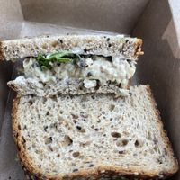 Not “tuna” sandwich  at Karma Kitchen & Juicery in Mystic