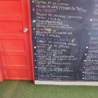 menu of the day at Heladeria Keene's in Panama City