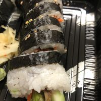 Oglethorpe Veggie Roll  at Fire Street Food in Savannah