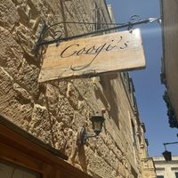   at Coogi's Restaurant in Mdina
