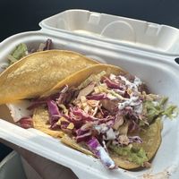 Street Tacos
 2 tacos with house-marinated jackfruit, house-made slaw and salsa  at Cuppa in Ogden