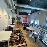 Upstairs dinng  at Cuppa in Ogden