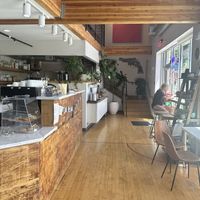 Downstairs has limited seating   at Cuppa in Ogden