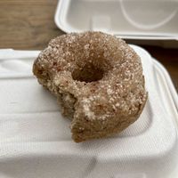 Churro donut  at Cuppa in Ogden