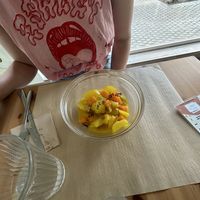 Potato, pumpkin & Heura stew   at Verdetariano in Sevilla