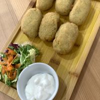 Croquetas caseras  at Verdetariano in Sevilla