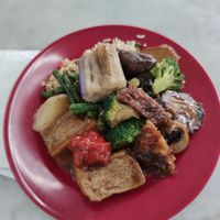 Buffet at Sin Meng Kee Products in Ipoh