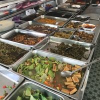 Buffet at Sin Meng Kee Products in Ipoh