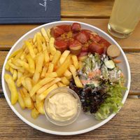 Currywurst at Hier & Jetzt in Soest