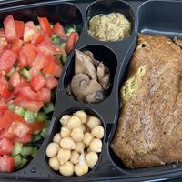 Vegan breakfast   at TLV - Aroma - T3 in Tel Aviv