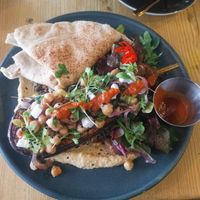 Aubergine Shwarma at The Fig in Rye