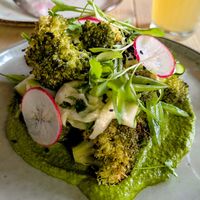 Spring greens at The Fig in Rye