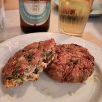 tomato fritters at Tamam in Crete