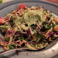 avocado salad at Tamam in Crete