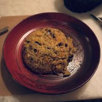 The Iranian rice was filling, yet light.   at Tamam in Crete