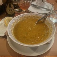 They sad it’s vegatable (vegan) soup  at Tamam in Crete