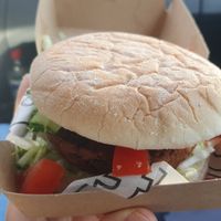 Firebean burger at Dr.Plant in Leeuwarden