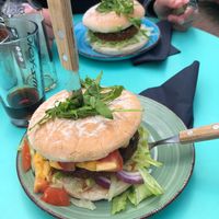 Cheeseburger  at Dr.Plant in Leeuwarden