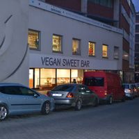 Street view at Vegan Food & Sweet Bar in Brno