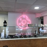 lots of ice cream flavors at Vegan Food & Sweet Bar in Brno