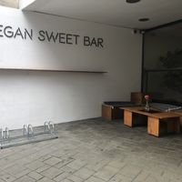 Outside seating area  at Vegan Food & Sweet Bar in Brno