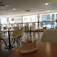 Inside at Vegan Food & Sweet Bar in Brno