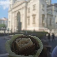 Kiwi banana, chocolate, basil lemon at Gelarto Rosa - Szent István in Budapest
