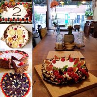 Vegan cakes for special occasions :) at OKO - Cultural Melting Point in Amsterdam