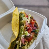 Black bean taco...so fresh and delicious! at Beer Barrio in Wilmington