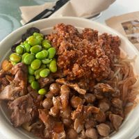 Vegan build your own bowl at Vale Food in Gainesville