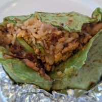 Vegan Soy Curl Tinga Burrito at Los Gorditos - SE Division & 50th in Portland