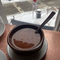 Tomato soup  at Durbar Square Restaurant in Portsmouth