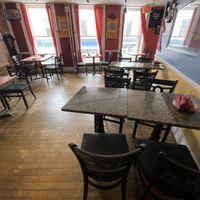 Main dining area  at Durbar Square Restaurant in Portsmouth