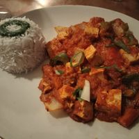 Tofu at Durbar Square Restaurant in Portsmouth