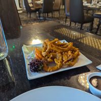 Onion bhaji at Spirit of Punjab in Halls Gap