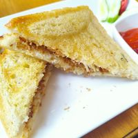 Soy Proteine and cheese at Quan Am in Ho Chi Minh City