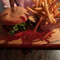 Impossible burger  at Something Vegan in Toluca Lake