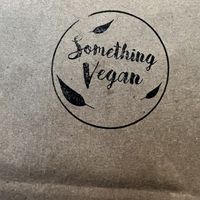 Logo  at Something Vegan in Toluca Lake
