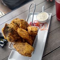 Portobello fries at Something Vegan in Toluca Lake
