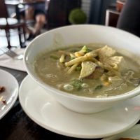 Green Avocado Curry   at Something Vegan in Toluca Lake