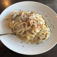 Carbonara  at Something Vegan in Toluca Lake