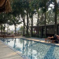 Good veggie options  at Chookie's Beer Garden in Ninh Binh