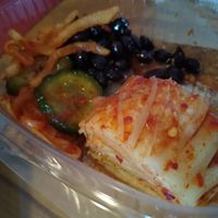 Kimchi side salad at Gautor Korea in Mainz