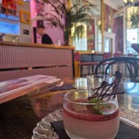 Vegan panna cotta at NUL73 in Den Bosch