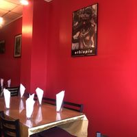 Interior  at Fassil Restaurant in Vancouver