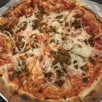 Vegan Sausage Pizzaa  at Mod Pizza in Fort Collins