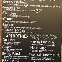 Ephata menu at Ephata Cafe in Spokane